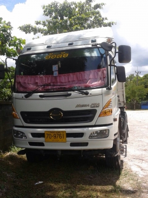 หัวลาก ฮีโน่ เมก้า 320 แรง พร้อมหางสามมิตร 3 เพลาแท้