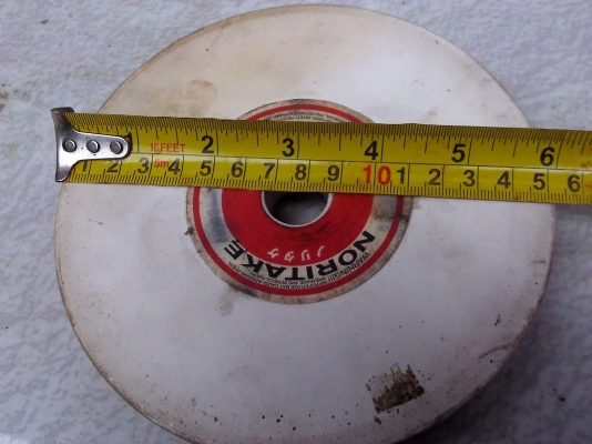 หินเจียร์สีขาว ใช้ใส่กับมอเตอร์หินเจียร์ได้เลยมีหลายเบอร์ให้เลือก