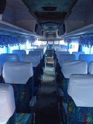 ขายรถบัส ทรงกล้วยหอม ติดตั้งระบบก๊าซngv 8ถัง แอร์ไฟฟ้า