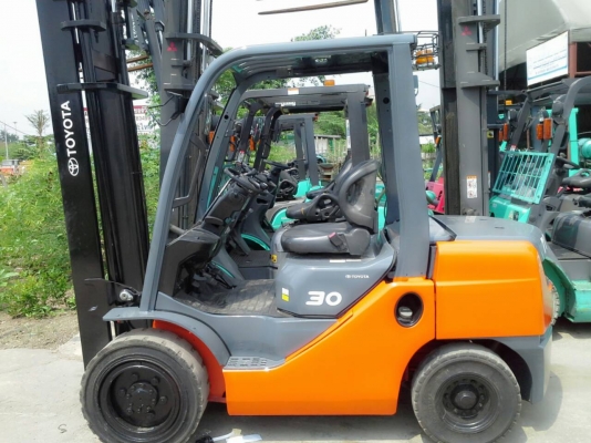 TOYOTA 8FD30 เกียร์ออร์โต้ เสาสูง4เมตร 3ตัน ดีเซล1DZ2 เครื่องสวย เกียร์ดี พร้อมใช้งาน ราคาต่อรองได้