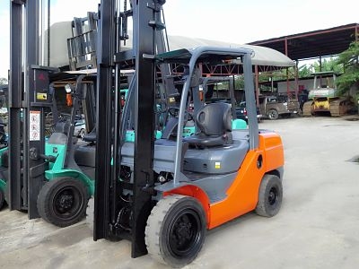 TOYOTA 8FD30 เกียร์ออร์โต้ เสาสูง4เมตร 3ตัน ดีเซล1DZ2 เครื่องสวย เกียร์ดี พร้อมใช้งาน ราคาต่อรองได้