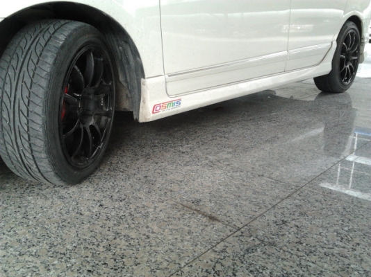 Dunlop Lm703 ปี12 ขนาด 215/45/17 + Advan RS สีดําสวยๆ