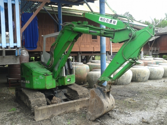 ขายแบคโฮ มิตซูmx45srสภาพเก่านอก