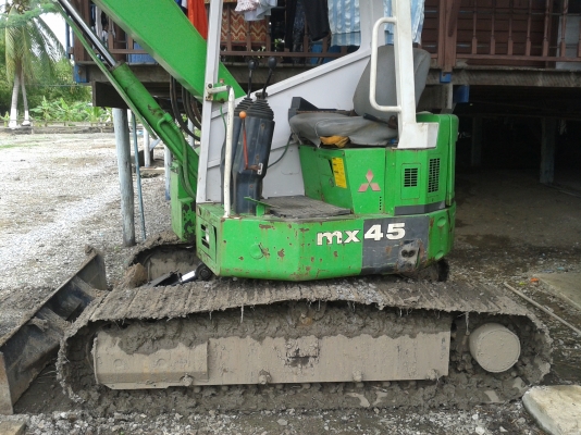 ขายแบคโฮ มิตซูmx45srสภาพเก่านอก