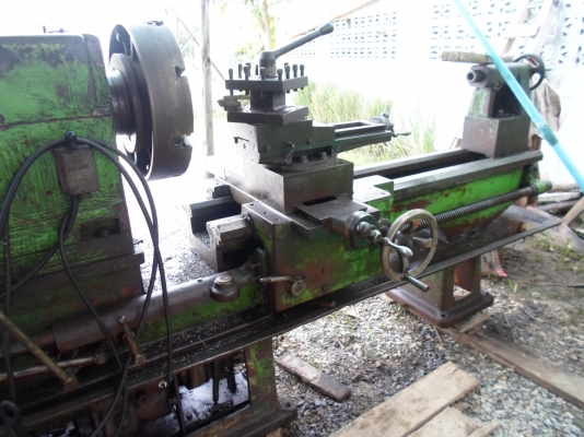 แท่นกลึง 8 ฟุต คอลึก เหวี่ยงงานใหญ่ได้ 1 เมตร รุ่นหนัก 100,000