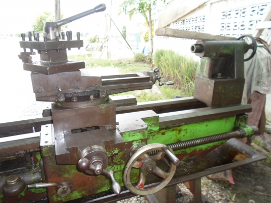 แท่นกลึง 8 ฟุต คอลึก เหวี่ยงงานใหญ่ได้ 1 เมตร รุ่นหนัก 100,000