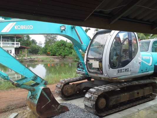 ขายด่วน KOBELCO SK 100-2.  mark v. นำเข้าเองจากญี่ปุ่นสวยเครื่องปั้มดี   สภาพดี  ยังไม่เคยใช้งานในไทยจ้า