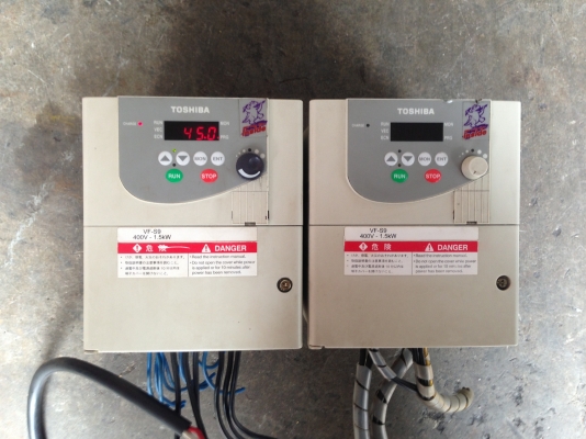 ขาย Inverter Toshiba 2 HP. 380 V สภาพสวย พร้อมใช้งาน มี2 ตัวครับ