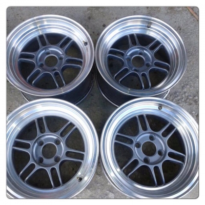 ขายแม็กมือ2 XXR ขอบ15 กว้าง8 ออฟ 20 4รู100 ราคา8,300 บาทถูก