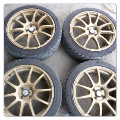 ขายแม็กมือ2ลาย Advan RZ ขอบ17 4รู100 ราคา7,900 บาท *ไม่มียาง*