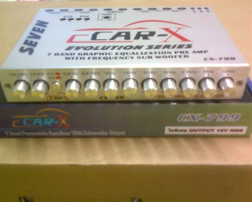 ปรีแอมป์โม โครตแรง CARX -779 รุ่นTOP