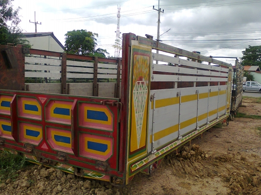 กระบะ 10 ล้อ ดัมพ์อลูมิเนียมสวยๆ ยาว 6 เมตร ครบชุด