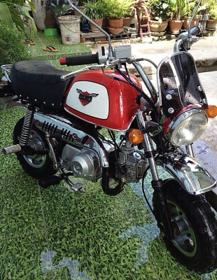 ขายกอลิล่า 125 cc ทะเบียนพร้อมโอน