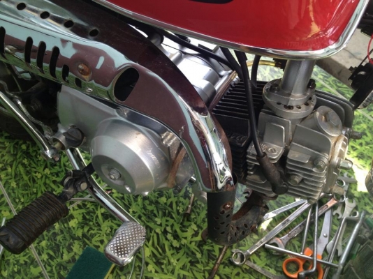 ขายกอลิล่า 125 cc ทะเบียนพร้อมโอน