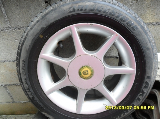 ล้อแม็ค พร้อมยาง 4 รู 100 ขอบ 14