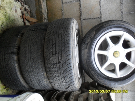 ล้อแม็ค พร้อมยาง 4 รู 100 ขอบ 14