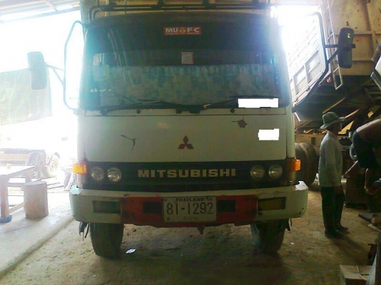 MITSUBISHI FUSO FN527 M-A 10xxx ปี 32 เครื่อง HINO HO7C มีเทอร์โบ เครื่องดี คัสซีสวย รถสวยพร้อมใช้งาน มีทะเบียนครบ.
