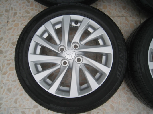 ขายล้อแม็ก Mazda 2 ป้ายแดง 15'x6" et45 4รู100 +ยาง dunlop sp sport 230 185/55 r15 ปี1313 ยังมองเห็นตุ่ม 2 เส้นครับ  สนใจติดต่อเล็กคลองสามครับ (081-3747940) ช่วยกด (ถูกใจ)Like ให้ด้วยนะครับ ตาม Link นี้ครับ ขอบคุณครับ https://www.facebook.com/TaL