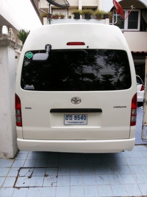 2011 TOYOTA HIACE COMMUTER สีขาว เกียร์ธรรมดา เครื่องเบนซิน 2.7 vvt-i CNG 2 ถังจากบริษัท รถมือ 1 ออกป้ายแดง 1,079,0000 2011 TOYOTA HIACE COMMUTER สีขาว เกียร์ธรรมดา เครื่องเบนซิน 2.7 vvt-i CNG 2 ถังจากบริษัท รถมือ 1 ออกป้ายแดง 1,079,0000