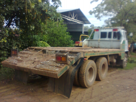 ขายรถบรรทุกท้ายลาด ISUZU จัมโบ้ทั้งคัน เครื่อง 6BD1 วางหัว ร็อคกี้ เบรคทิพฟี่ ใช้ลาก PC 200 320ได้เรย