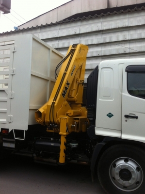 เครนพับ Max Crane เครนใหม่ 6 ตัน 7แสนต้นๆ