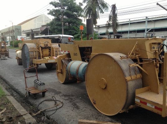 รถบดสามล้อเหล็ก  รถนอก นำเข้าจากอเมริกา