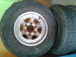 ล้อแม็ค พร้อมยาง ราคา 4500 บาท