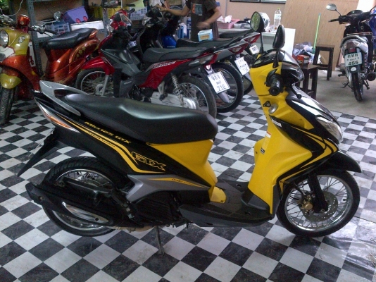 ซื้อคันนี้โอนให้ฟรีคับ ด่วน!ยามาฮ่ามีโอGT125cc รถสวย ปี54 รถเครื่องเดิมแน่นๆ พร้อมใช้ ทะเบียน+เอกสารโอน ภาษีไม่หมด 088-2197709