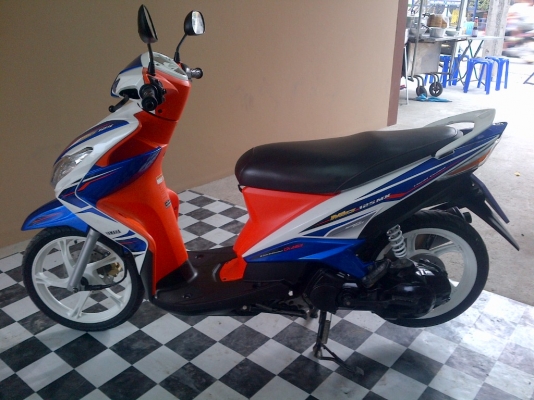 คันนี้โอนให้ฟรีคับ ด่วน!ยามาฮ่ามีโอ125MX ตัวท๊อป สวยกริ๊บ ปี56 รถเครื่องเดิมแน่นๆ พร้อมใช้ ทะเบียน+เอกสารโอน ภาษีไม่หมด 088-2197709