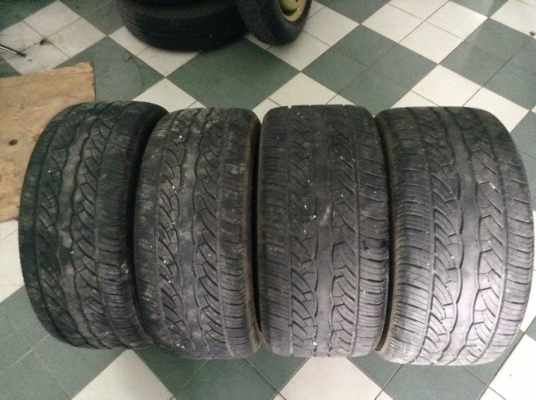 ขายยาง18 1ชุด 7900  235/4018...265/35/18 ปี13