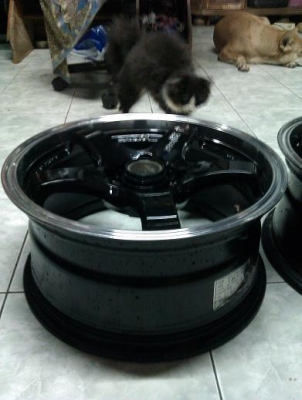 ขาย แม็ก1คู่ราคาถูก โปรเจ็กดี สวยๆๆครับ ขอบ15 ออฟ38