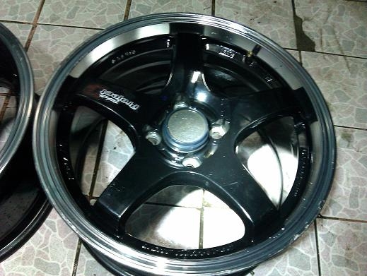 ขาย แม็ก1คู่ราคาถูก โปรเจ็กดี สวยๆๆครับ ขอบ15 ออฟ38