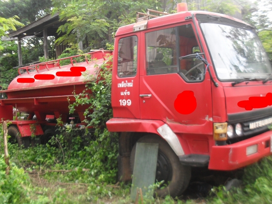 รถบรรทุกน้ำ Mitsubishi 160 แรงม้า รถราชการ หัว คัทซี ดี