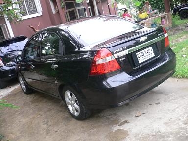 ขายรถเก๋ง CHEVROLET AVEO 1.4 LTตัวTop ABS AIRBAG ปี2007 เกียร์ออโต้ สีดำ