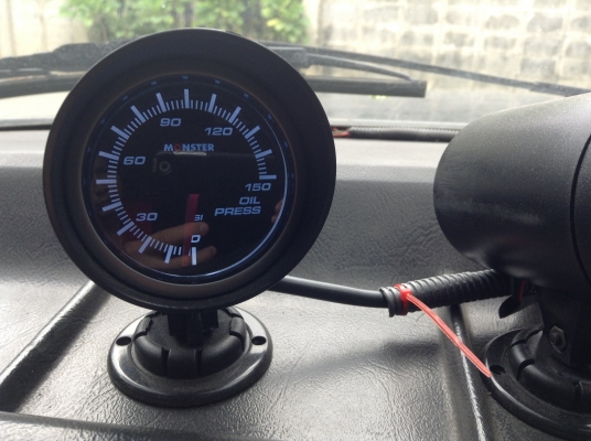 ขายเกจ์ monster หน้ามืด 2นิ้ว 2ตัว 800 บาท