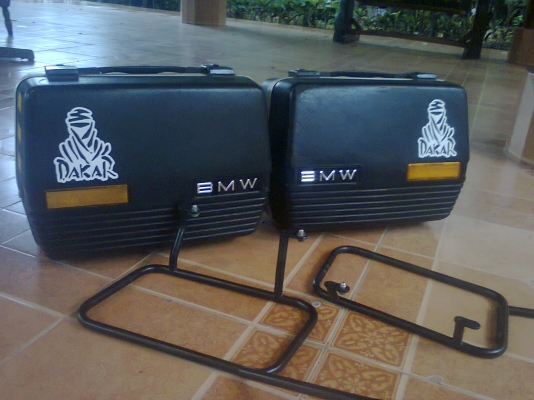 ขายกระเป๋าข้างใส่มอไซค์ BMW R100 GS