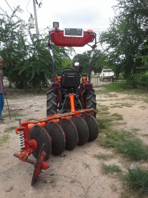 ขายด่วน KUBOTA - B2420 + ผาน 20*5 ตราช้าง  รถ12 ชม.