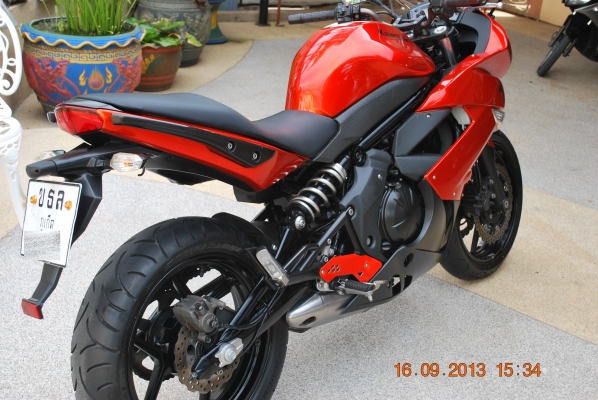 Ninja 650 ABS สีส้ม ปี 2011 ราคา 179,000.- มือแรก วิ่ง 5,500 กิโลเมตร