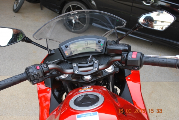 Ninja 650 ABS สีส้ม ปี 2011 ราคา 179,000.- มือแรก วิ่ง 5,500 กิโลเมตร