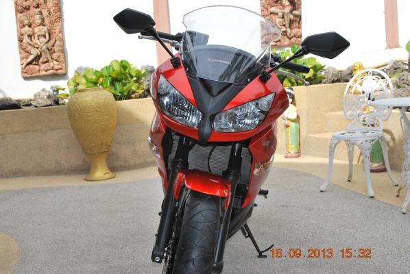 Ninja 650 ABS สีส้ม ปี 2011 ราคา 179,000.- มือแรก วิ่ง 5,500 กิโลเมตร