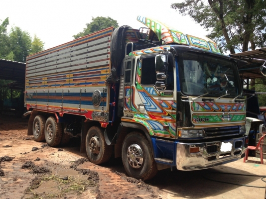 ขาย HINOโปรเฟีย 12ล้อ คอกเกษตรกระบะเนียม 320แรงม้า สภาพสวยพร้อมใช้ ติดต่อได้ที่คุณ อ๊อฟ พิจิตร 086-737-9991