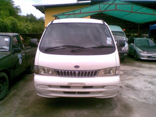 ขายรถตู้ 11 ที่นั่ง ยี่ห้อKIA รุ่นGS PREGIO 2.7 ปี2002