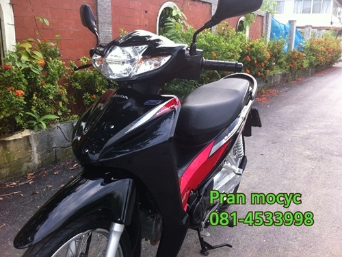 ขายhonda waveสีดำเเดง ปี2555 ขายhonda waveสีดำเเดง ปี2555