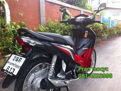 ขายhonda waveสีดำเเดง ปี2555 ขายhonda waveสีดำเเดง ปี2555