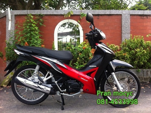 ขายhonda waveสีดำเเดง ปี2555 ขายhonda waveสีดำเเดง ปี2555