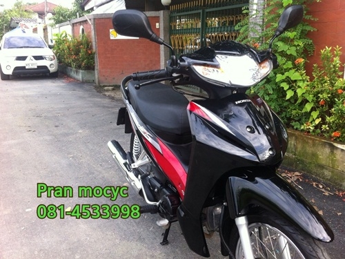 ขายhonda waveสีดำเเดง ปี2555 ขายhonda waveสีดำเเดง ปี2555