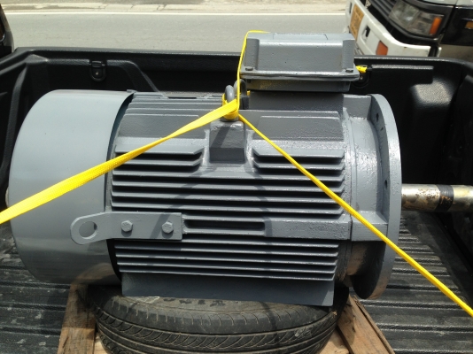 ขายมอเตอร์ Brook 50 HP. 1450 RPM. 380 V หน้าแปลน สภาพสวยพร้อมใช้งาน