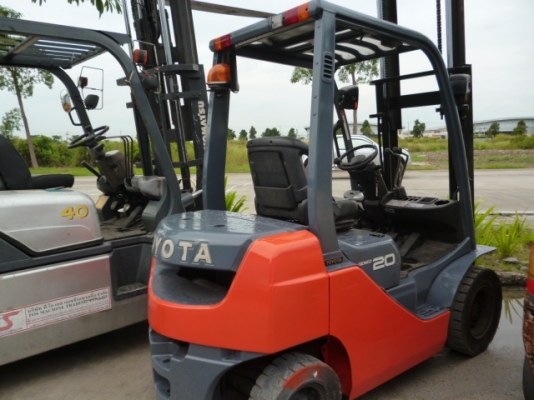 รถฟอร์คลิฟต์ TOYOTA 52-8FD20 เครื่องดีเซล ทำสีแล้ว ชั่วโมงใช้งานน้อย นำเข้าจากญี่ปุ่นแท้ สนใจโทรสอบถามรายละเอียดได้ที่  087-3310254 เจี๊ยบค่ะ