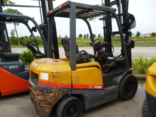 ขายรถฟอร์คลิฟต์ TCM FD25C-3 เครื่องดีเซล ราคาถูกพร้อมใช้งาน รถจอดที่ สมทรปราการ สนใจโทรหาเจี๊ยบเลย 087-3310254 เจี๊ยบค่ะ