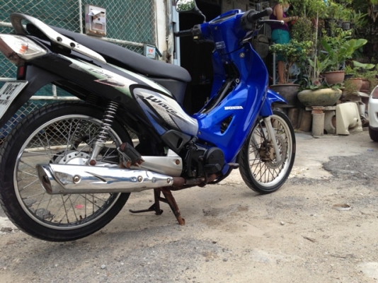 *ขาย Wave 125S สีนํ้าเงินดำ ไมล์ดิส No Book* พร้อมใช้งาน รึ เอาไปพ่วงข้าง ลดได้ๆ